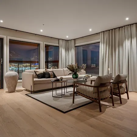 Premium Penthouse Sea & Mountain View Apartments Tromso Exterior photo