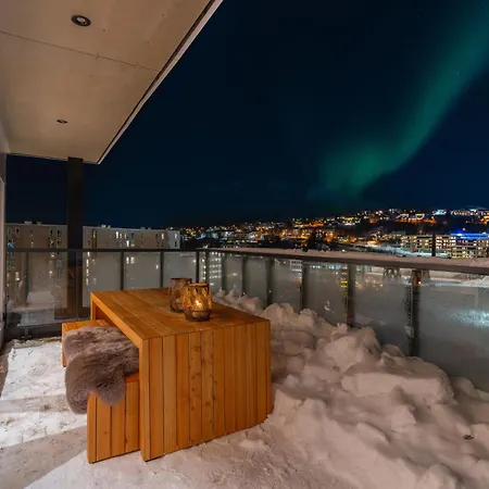 Premium Penthouse Sea & Mountain View Apartments Tromso Exterior photo