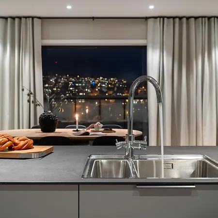 Premium Penthouse Sea & Mountain View Apartments Tromso Exterior photo