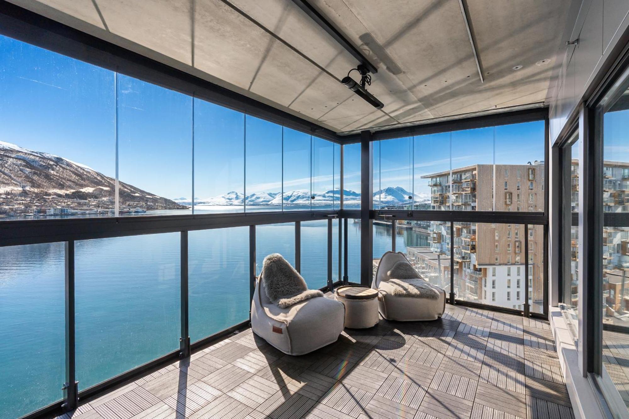 Premium Penthouse Sea & Mountain View Tromsø