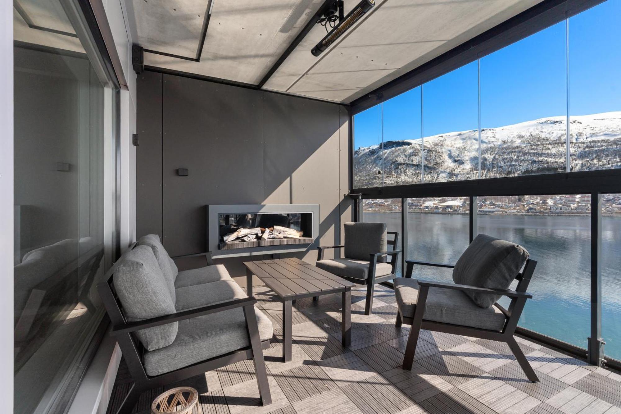 Premium Penthouse Sea & Mountain View Appartement Tromsø